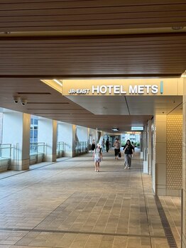 ミピマム 横浜駅前店/横浜駅西口～サロン 順路ご案内6