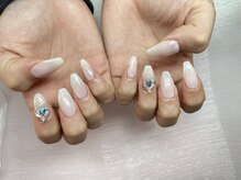 アモールビューティー 新宿店(Amor Beauty)/ホワイトワンカラーネイル