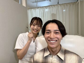 メンズ眉毛サロン オーメンズ 名古屋店[眉毛パーマ/メンズアイブロウ/まゆげ]の写真/当日予約ＯＫ！急なイベントもお任せください♪清潔感ばっちりな印象に☆【名古屋眉毛サロン】