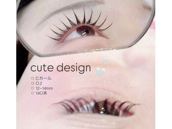 プラスミー(+me)/フラットラッシュ140本コース