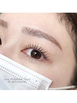 cord長野店《まつ毛パーマ/パリジェンヌ/フラットラッシュ/マツエク/LED/眉毛》/まつげパーマ&美眉アイブロウ