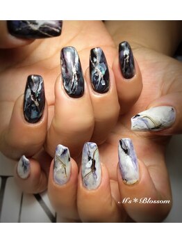 ネイルサロンアンドスクールエムズブロッサム(Nailsalon & school M's Blossom)/ジェルアートやり放題コース