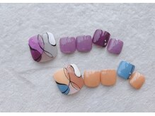 ブリオン 六本松店(Bullion)/モダンプッチフットネイル