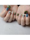 campaign nail design