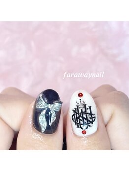 ファラウェイネイル(Faraway nail)/ロゴネイル☆