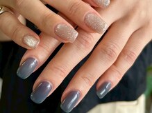 アンドネイル(+ and Nail)/マグネット/くすみカラー/ネイル