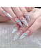 クイーンズビューティーサロン 歌舞伎町店(Queen's beauty salon)の写真/《イベント前や推しネイルに合わせた華やかなデザインに》豊富なカラー&パーツで自分の“なりたい”が叶う!