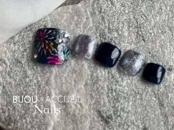 シックスティー ネイルズ バイ アクイユ 東中野(60min nails by ACCUEIL)/フットアートプランL
