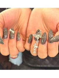 フラッシュネイル/ブラック