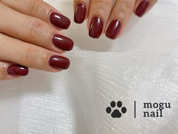 モグネイル(Mogunail)/ボルドーネイル/冬ネイル