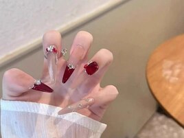 クリスマスネイル