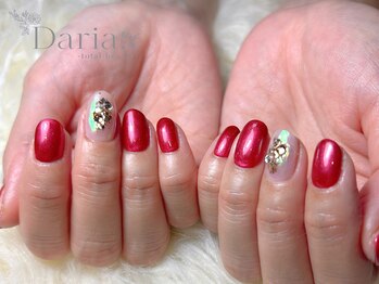 ダリア トータルビューティー(Daria. total beauty)/赤 レッド パールカラー 新川