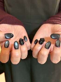 シオ シモキタザワ(sio. shimokitazawa)の写真/韓国ネイル好きから圧倒的支持!!うるツヤ質感で上品さと可愛さ両立★ウルウル韓国マグネット平日限定¥6280*