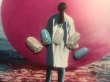 ネイルアンドアイラッシュサロン エスポアール(nail&eyelash salon espoir)/マーメイドネイル　120分コース