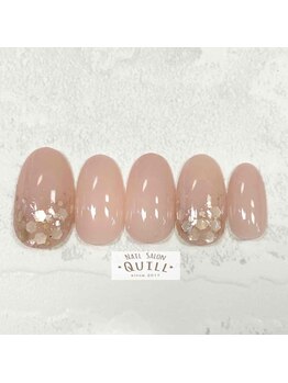 ネイルサロン クイル(QUILL)/11月ちょこっとアート(1)