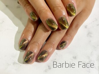 バービーフェイス 恵比寿(Barbie Face)/マグネットネイル