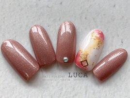 M-11 大人可愛い和モダンネイル