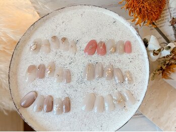 キアノ(KiANO)の写真/OLさんや主婦の方にオススメ♪シンプルだけどお洒落に可愛く、日常生活でも輝く上品ネイルが叶う☆