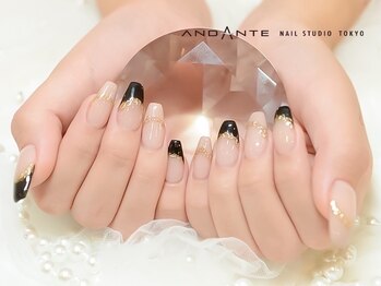 アンダンテ ネイル スタジオ トウキョウ(ANDANTE NAIL STUDIO TOKYO)/フレンチネイル