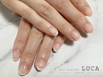 ネイルアトリエルカ(nail atelier LUCA)/R-26 練乳フレンチネイル