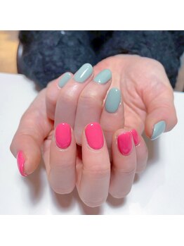 ブラッシュネイルインク(Blush Nail inc.)/ワンカラー/6,000yen～/90min