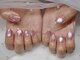 ゴッダスネイル(GODDESS NAIL)の写真/【クリアフレンチ¥13200☆スカルプシンプルコース¥17600】