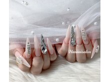 ハナアイ サロン 新宿店(hanaai salon)/チップ長さだしデザイン