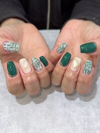 ツイードネイル