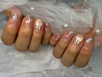 メルシーネイル(merci nail)/持ち込みデザイン☆シンプル