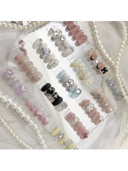 ナビネイル(navi nail)の写真/韓国で買い付けたジェル＆トレンドパーツと豊富カラーと勢ぞろい！阪急大宮駅徒歩6分で通いやすさも◎