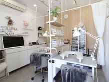 ソルナネイル(SOLUNA NAIL)の雰囲気（ゆっくりくつろげる駅近プライベートサロン）