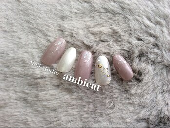 ネイルスタジオ アンビエント 表町店(Nail Studio ambient)/12月マンスリーデザイン