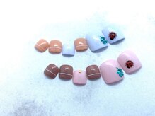 ネイルサロン ブリオン(Nail Salon Bullion)/幸せのてんとう虫ネイル