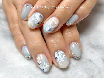 ネイルアトリエ フロラシオン/贅沢アートの褒められネイル101