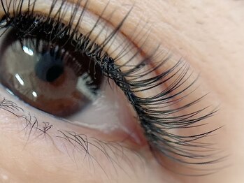 シャルエ アイサロン(Charer)/volumelash80束+flatlash80本