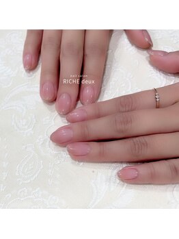 リッシュ ドゥ(RICHE deux)/ちゅるん☆先端ゴールドフレンチ