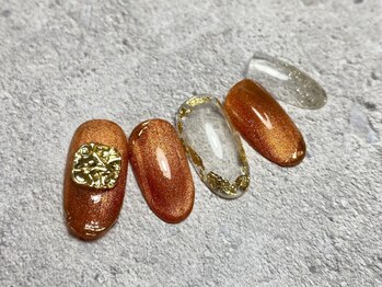 ジェムネイル(Jem Nail)/オレンジマグネット