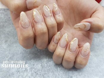 サンネイルズ(sun nails)/ニュアンスネイル