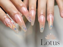 ロータス ネイルアンドアイラッシュ(Lotus)/オーロラホログラム♪