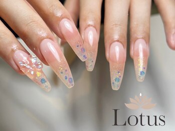 ロータス ネイルアンドアイラッシュ(Lotus)/オーロラホログラム♪