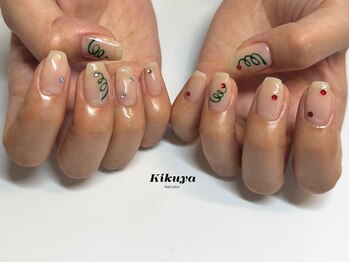 キクヤ(Kikuya)/クリスマスネイル