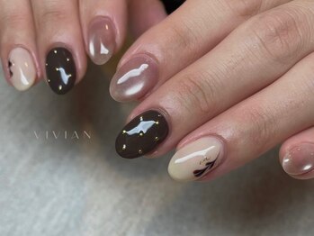ヴィヴィアン ネイル(Vivian nail)/バレンタインネイル