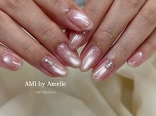 アミ バイ アメリ(AMI by Amelie)/カラーmix magnetネイル:mikako