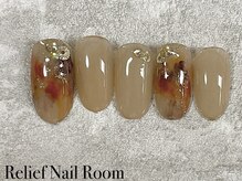 リリーフネイルルーム(RELiEF NAiL ROOM)/シンプルコース