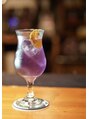 癒し~ぷ お気に入りのお酒。バイオレットフィズ♪