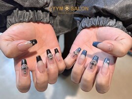 クロスフレンチネイル