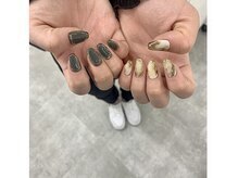 トレンドをいち早く★【カフェオレネイル】