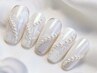 【OPEN価格】上品な輝き★シルクパールアートネイル