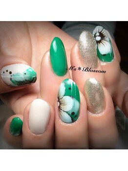 ネイルサロンアンドスクールエムズブロッサム(Nailsalon & school M's Blossom)/ジェルアートやり放題コース