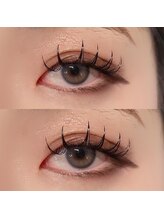 ジェイムファイブアイ(Jiem 5 eye)/Dカール　フラットラッシュ